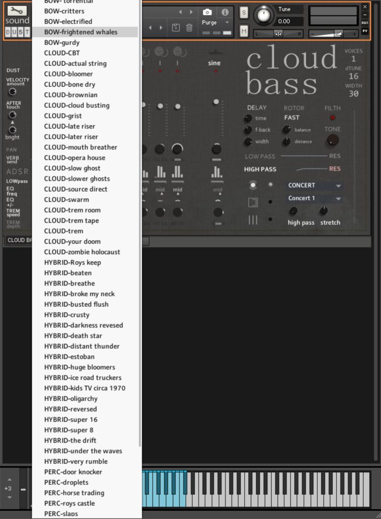 Cloud Bass by Sound Dust Review Presets