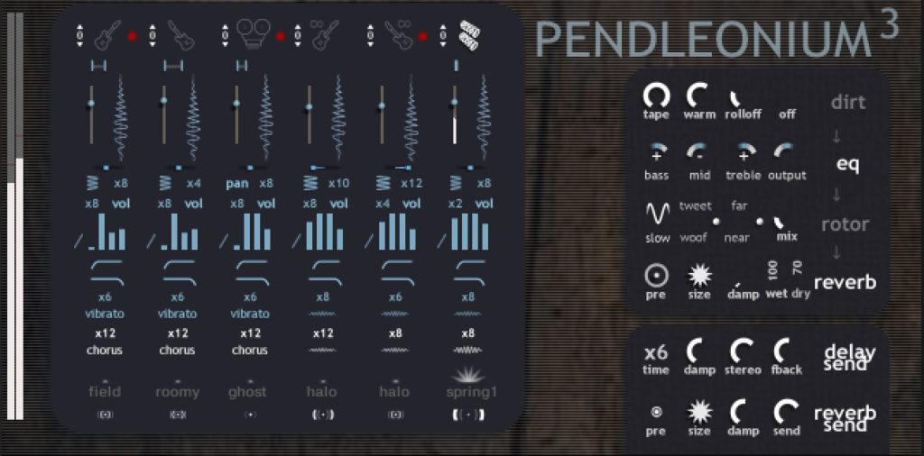 Pendleonium³ by Sound Dust Review UI