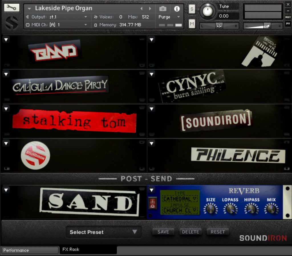 Lakeside Pipe Organ by Soundiron Version 3.0 Upgrade FX1