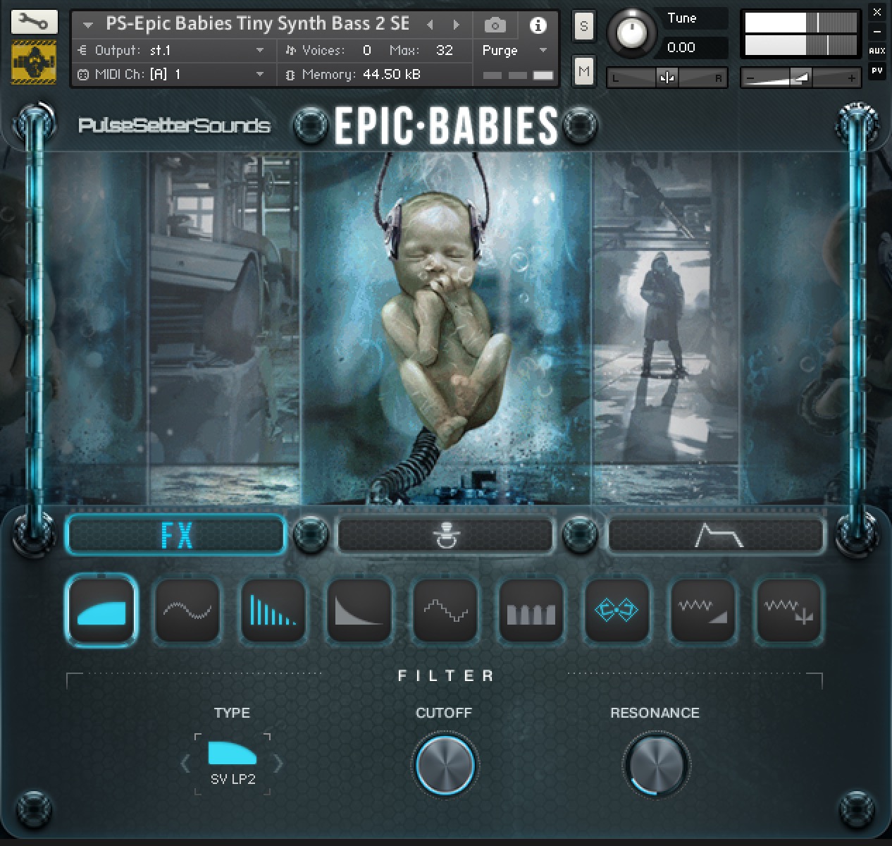 EPIC BABIES Unique hybrid scoring instruments by PulseSetter Sounds Bass