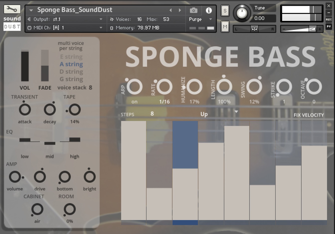 SPONGE BASS by Sound Dust Review