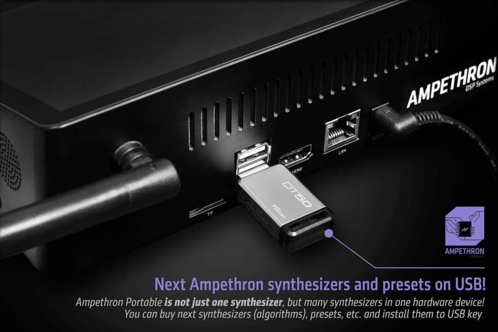 Ampethron USB synthesizers