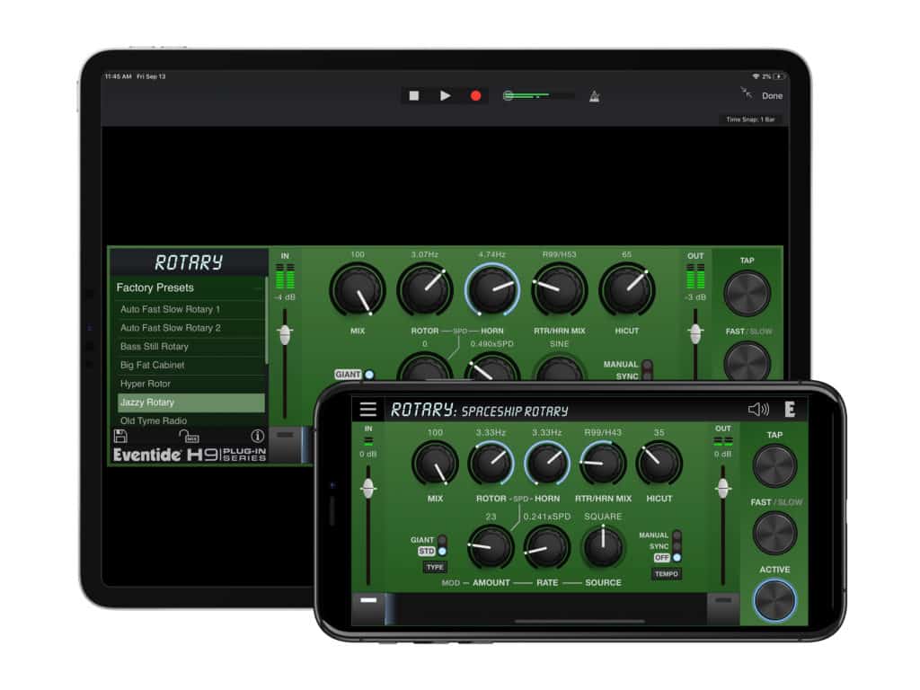 Free Eventide Rotary Mod Effect Processor For iOS