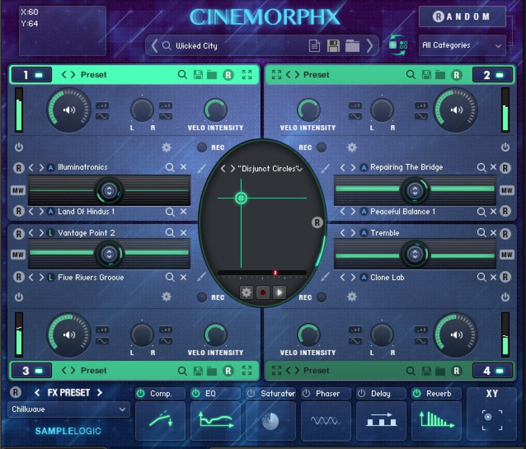 CINEMORPHX by Sample Logic Main