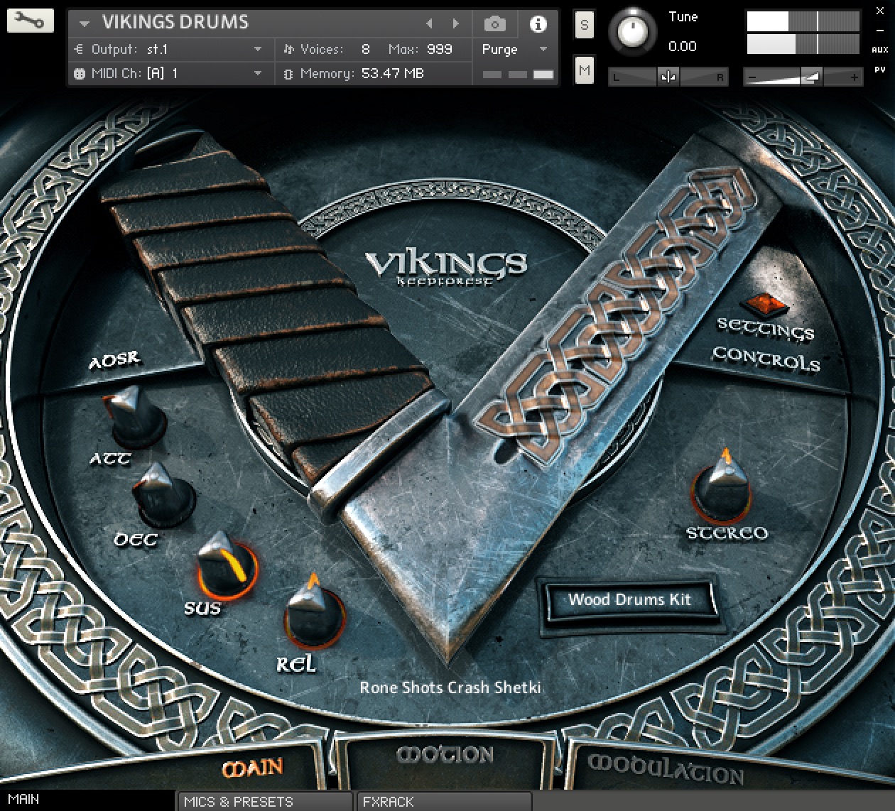 Vikings Bundle by KeepForest Review Drums
