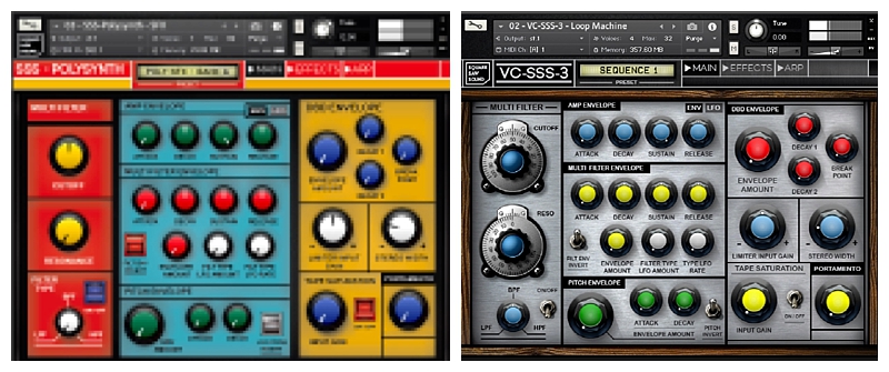 VC SSS 3 SSS Polysynth released by Square Saw Sound