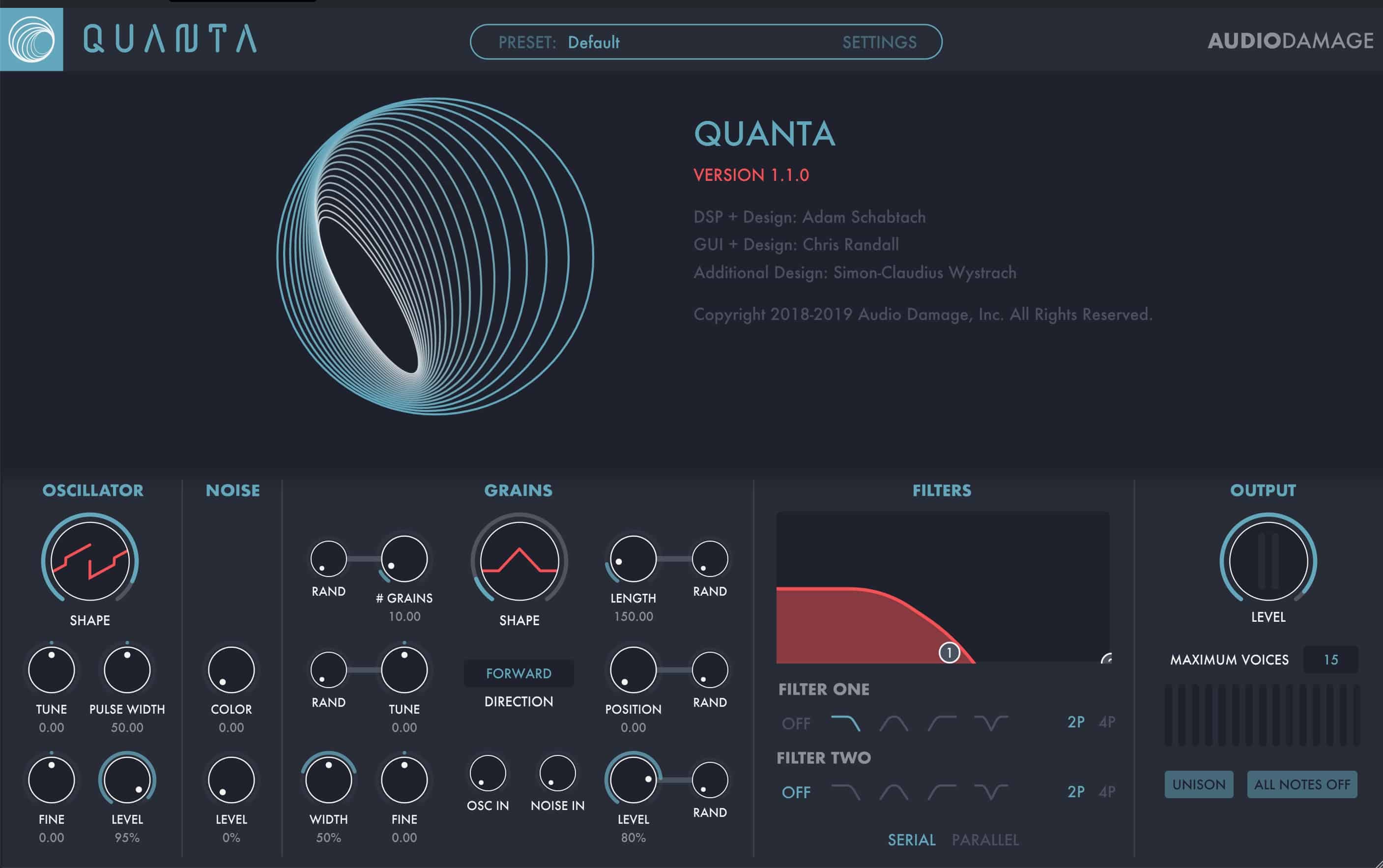Quanta by Audio Damage Updated Version V1.1.0