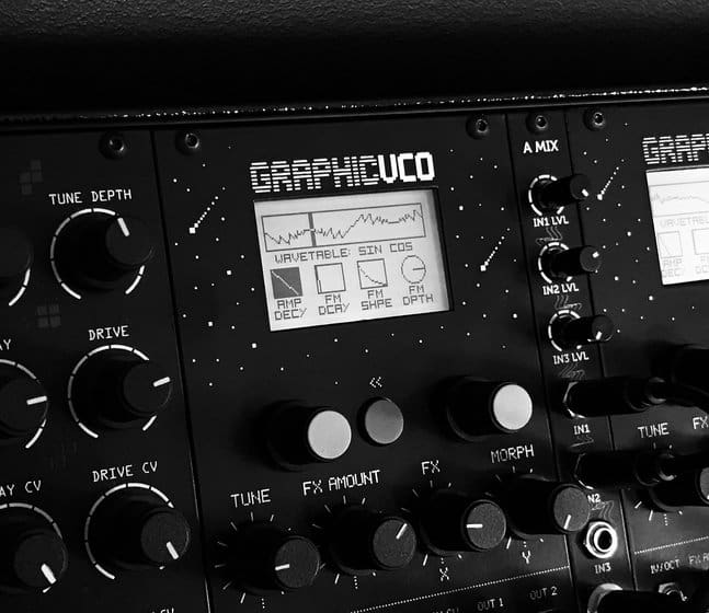 Graphic VCO firmware update 1.1 Erica Synths