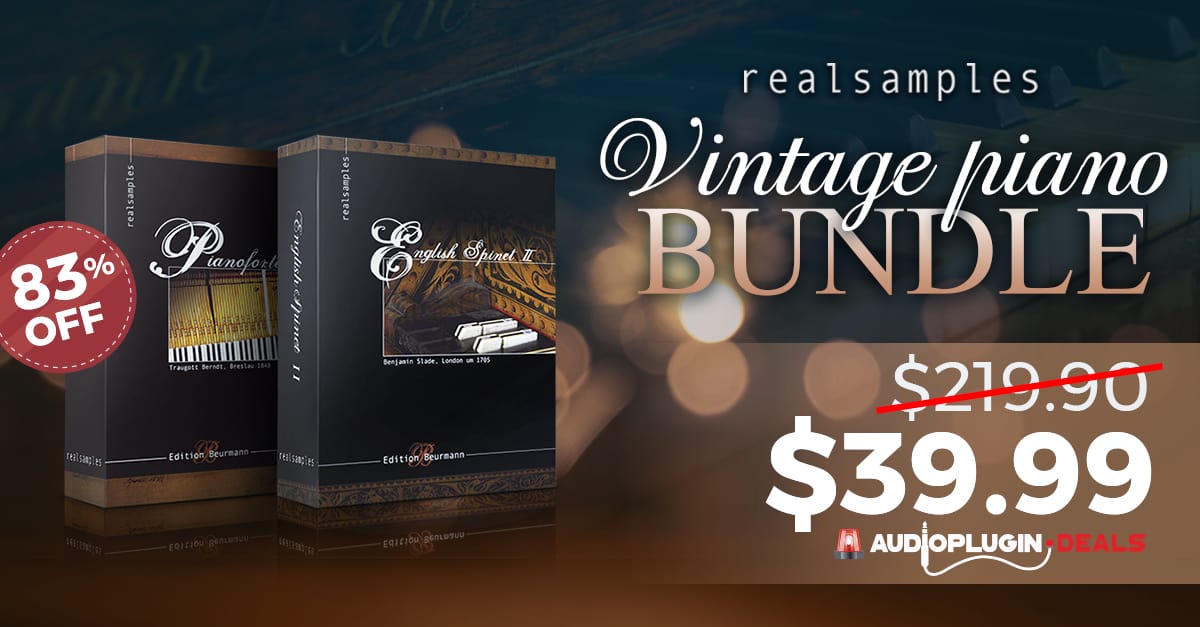 Vintage Piano Bundle by REALSAMPLES 1200×627