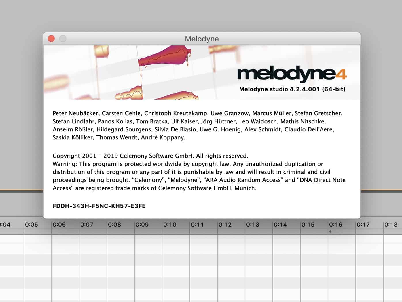 free version of melodyne