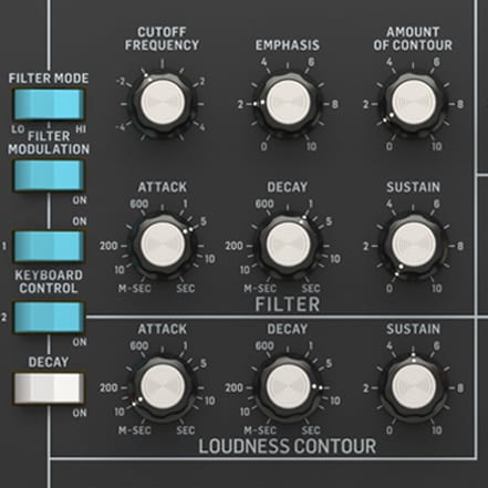 24 dB Ladder Filter and VCA