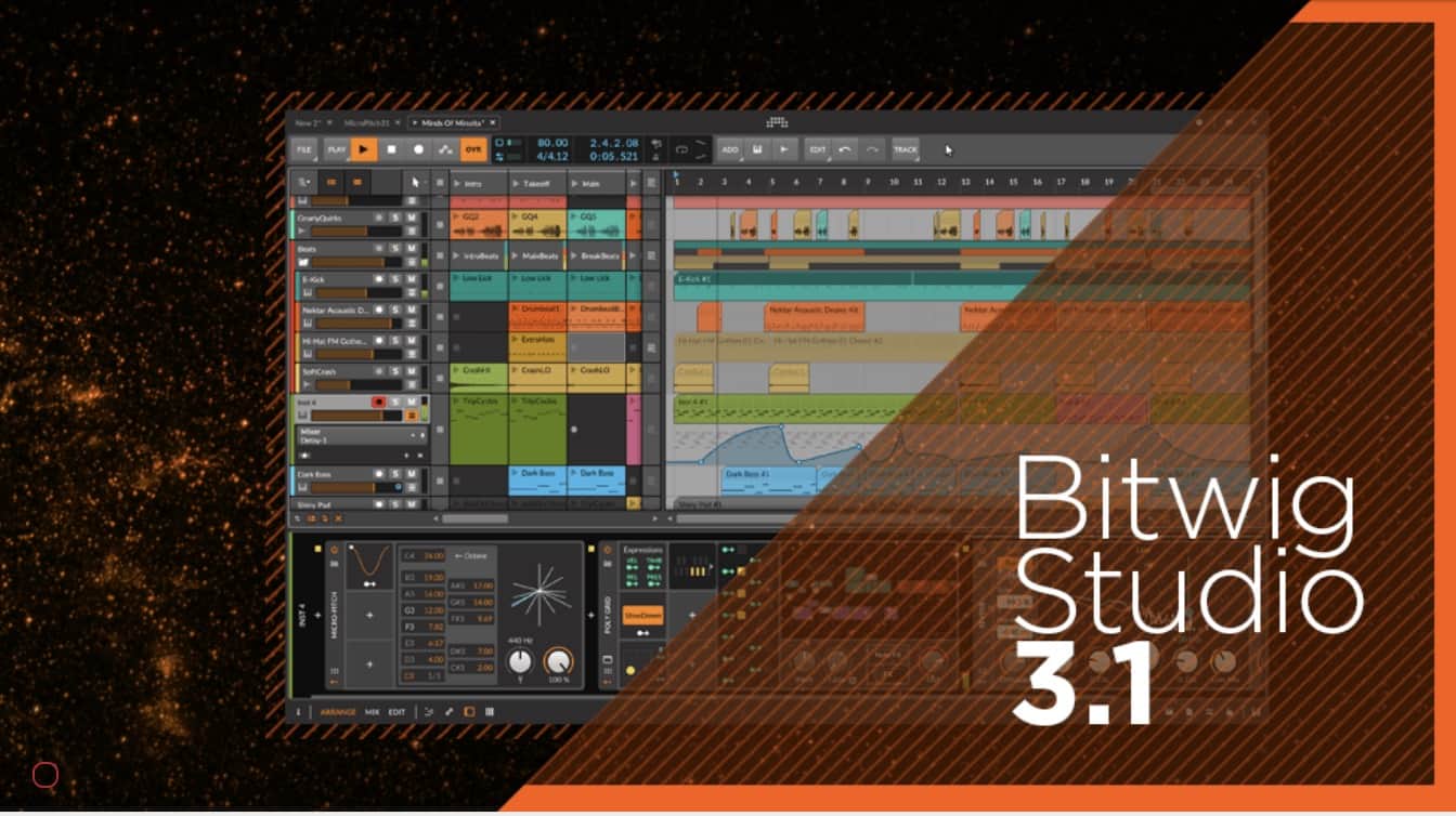 Bitwig Studio 3.1 Beta