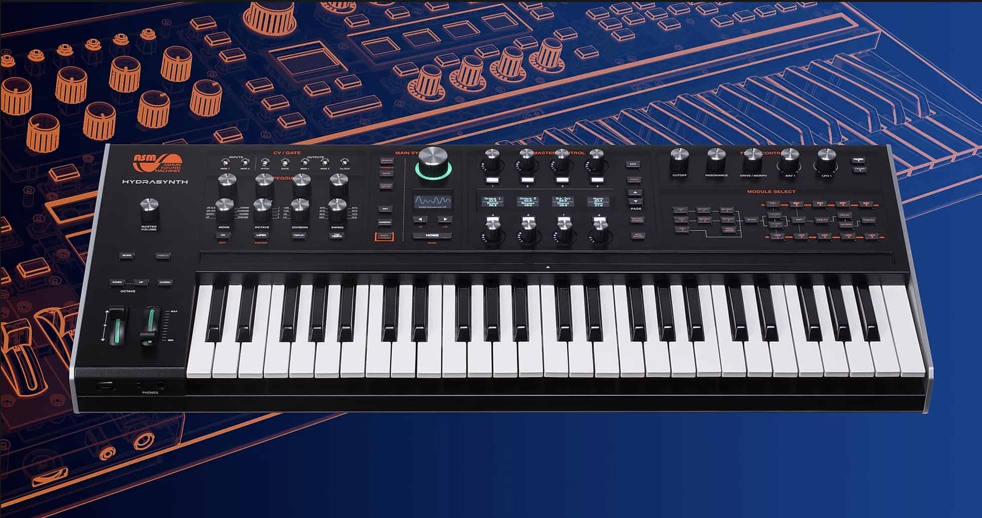 Ashun Sound Machines ASM Introduces Hydrasynth with Version 1.3.0 Firmware Update