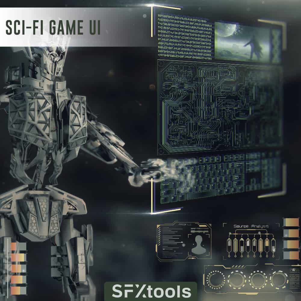 ST SFGUI SciFi Game UI 1000x1000 web