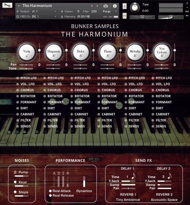 THE HARMONIUM