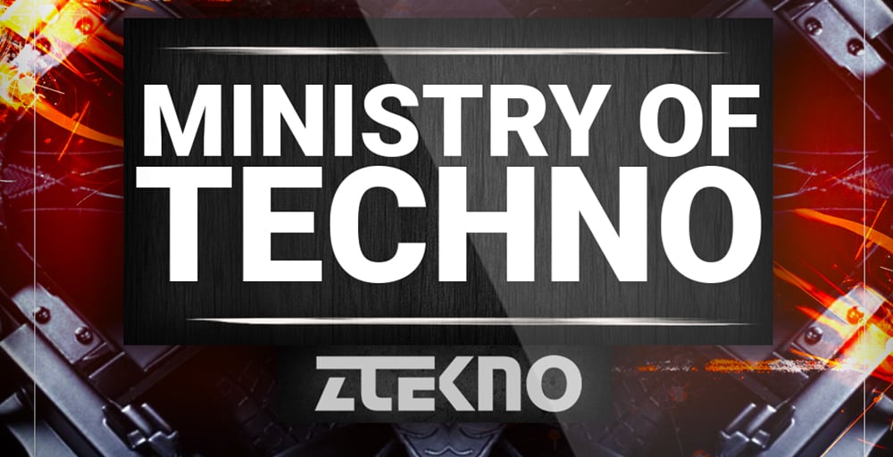 ZTEKNO Ministry of TECHNO underground techno royalty free sounds Ztekno samples royalty free 1000x512 1