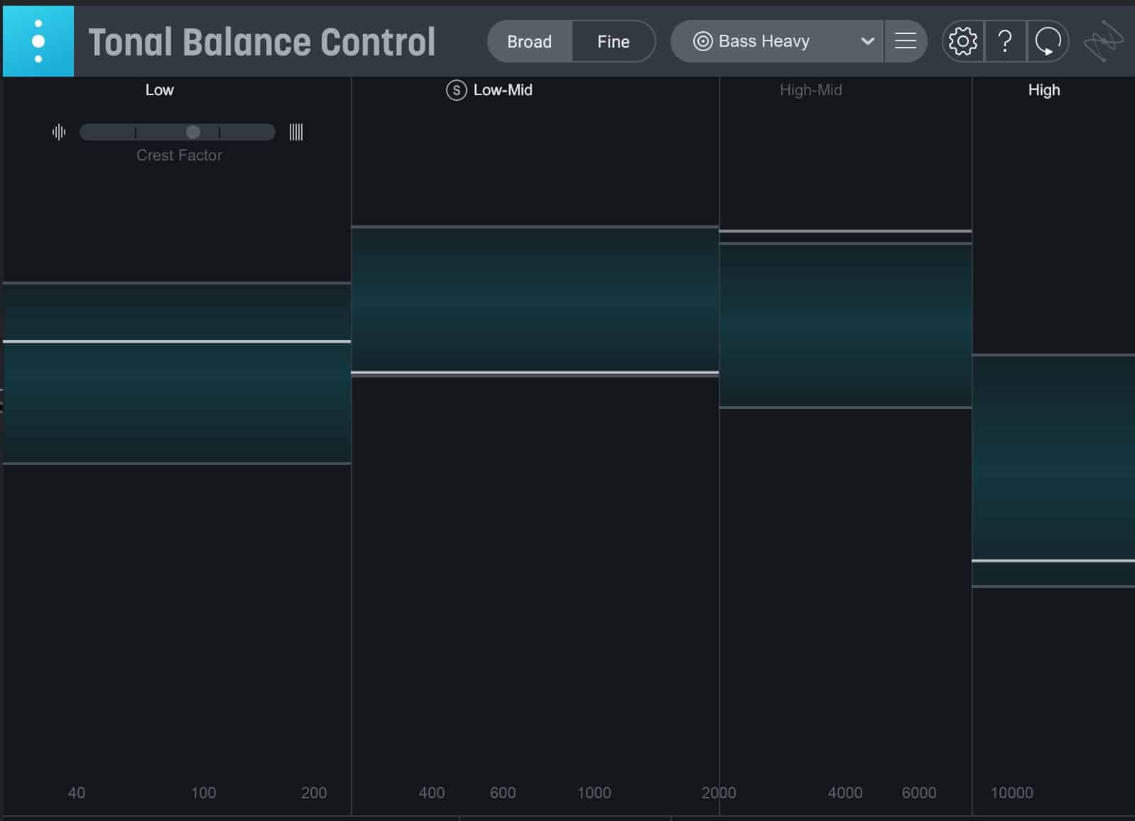 Tonal Balance Control 2 by iZotope Main