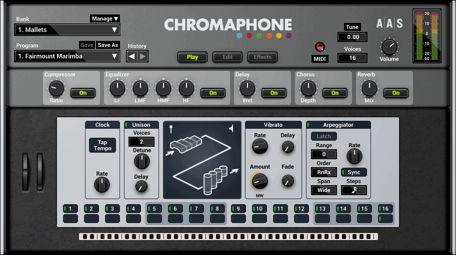 aas chromaphone 2 screenshot play