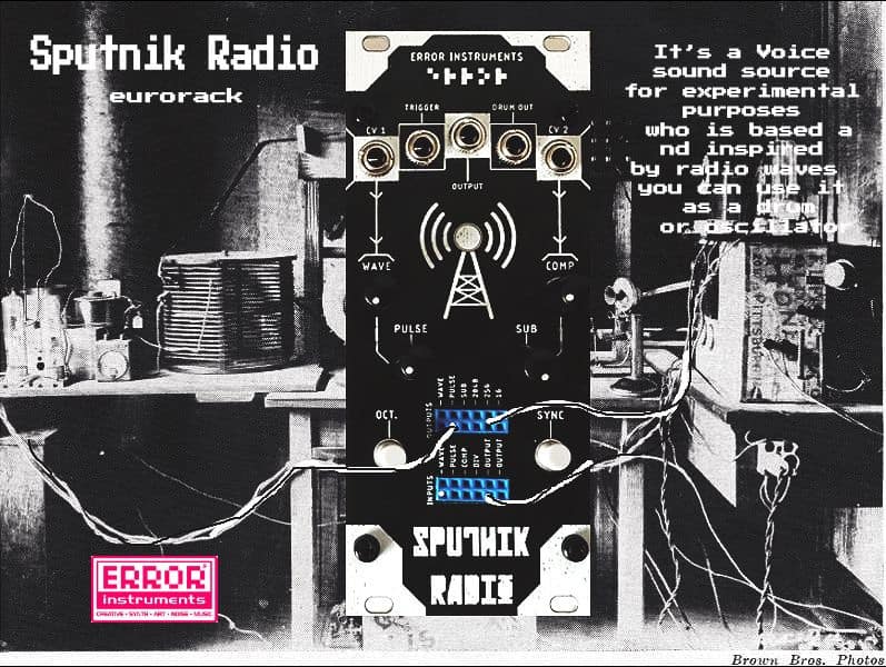 Sputnik Radio white and black versions 1