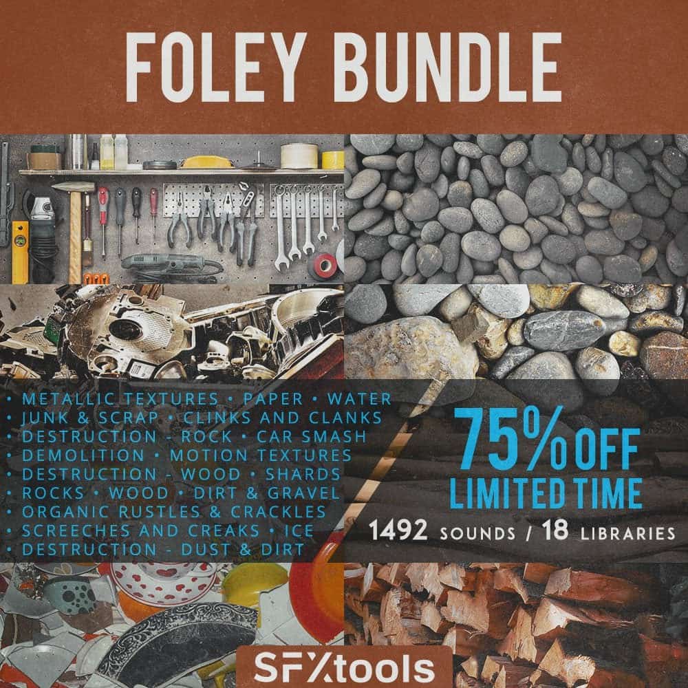 SFXtools Foley Bundle