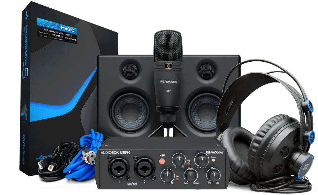presonus 25yr audiobox 96 studio ultimatebundle 3900x2397