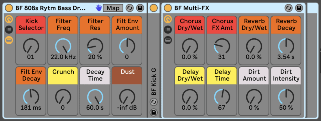 808s Ableton Live Pack Melodic Bass Drums