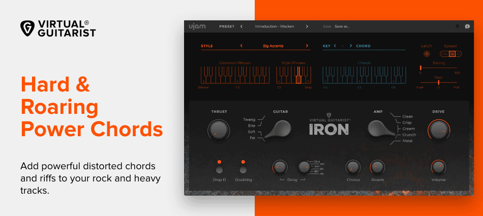 Plugin Boutique UJAM Artwork VG Iron