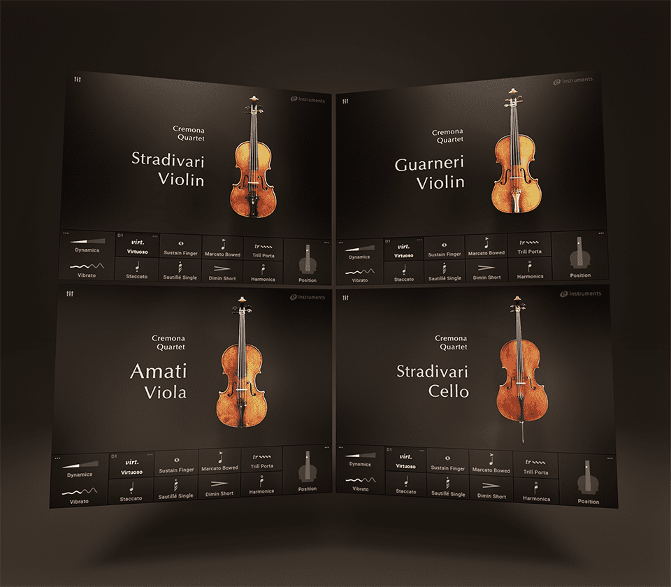 Cremona Quartet A Collection Of Four Revered Stringed Instruments CQ all UIs