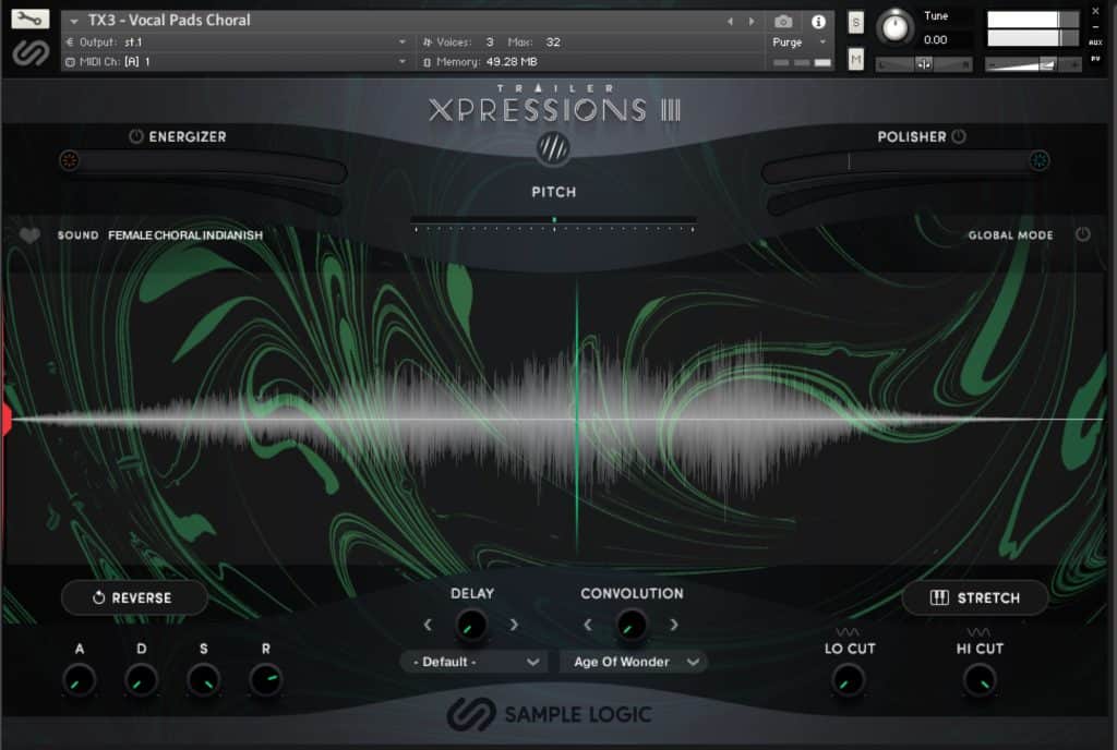 Sample Logic SampleTraxx Trailer Xpressions 3 Vocal Pads Choral