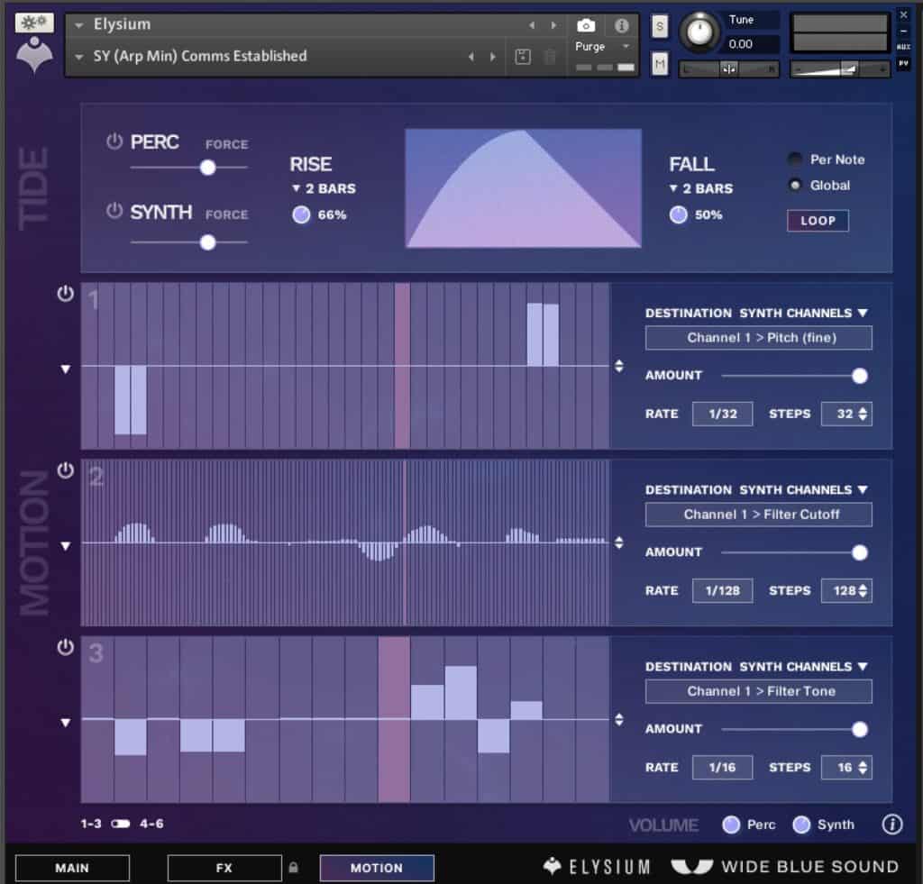 ELYSIUM Motion Page