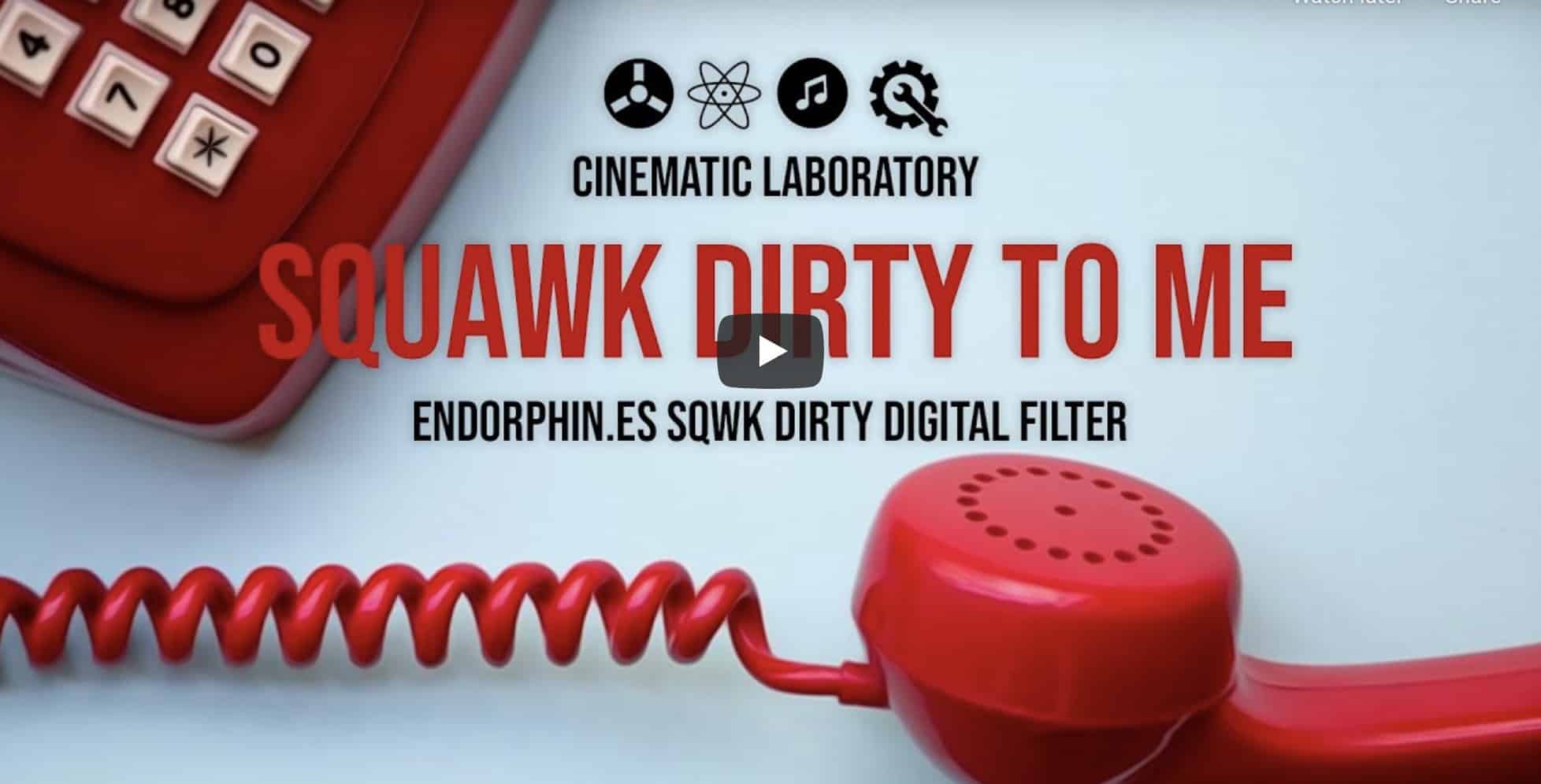 Squawk Dirty To Me Endorphin.es Sqwk Dirty digital filter