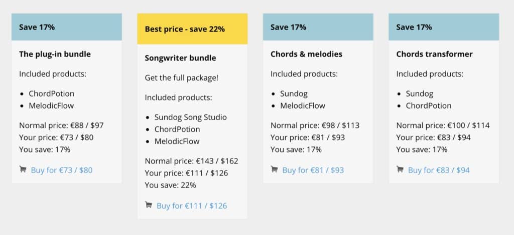 FeelYourSound Black Friday Save on Bundles and Single products