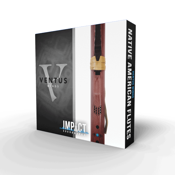 Ventus Native American Flutes by Impact Soundworks 600x600 square box NAF L