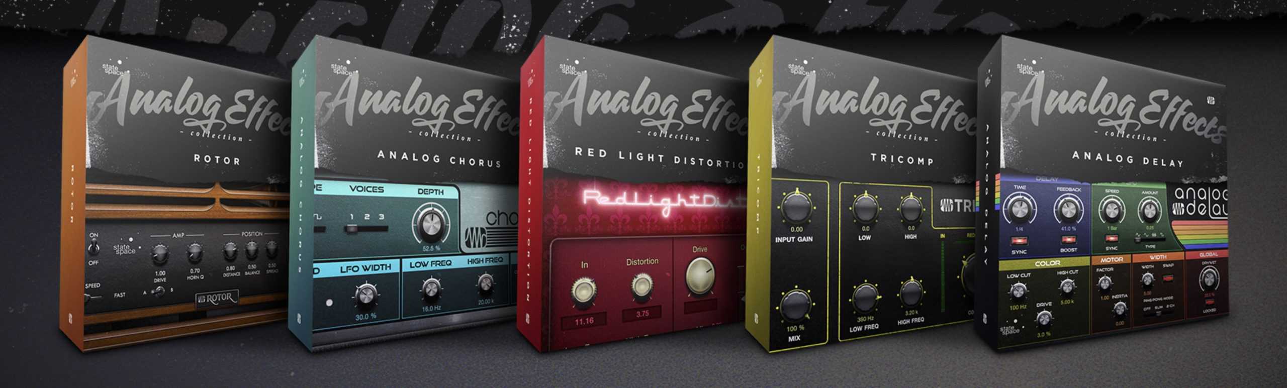 PreSonus Releases Vintage Inspired Analog Effects Collection Plug ins scaled
