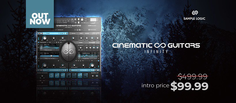 Sample Logic Relaunches CINEMATIC GUITARS INFINITY