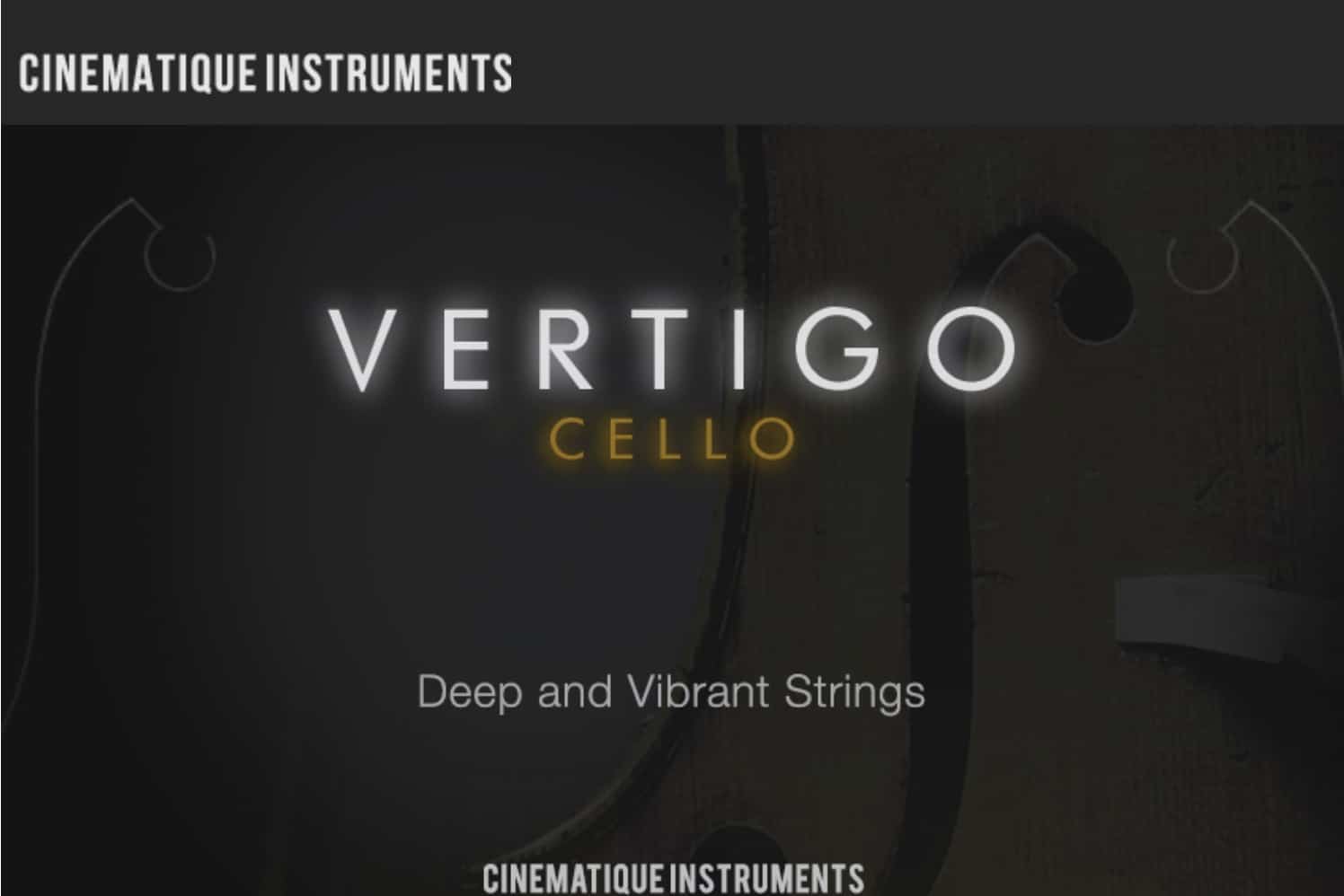 Cinematique-Instruments-Releases-Vertigo-Cello