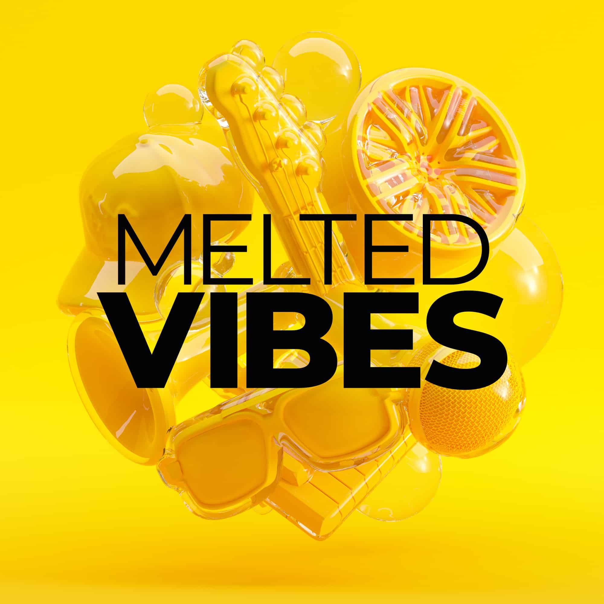 Melted Vibes artwork logo