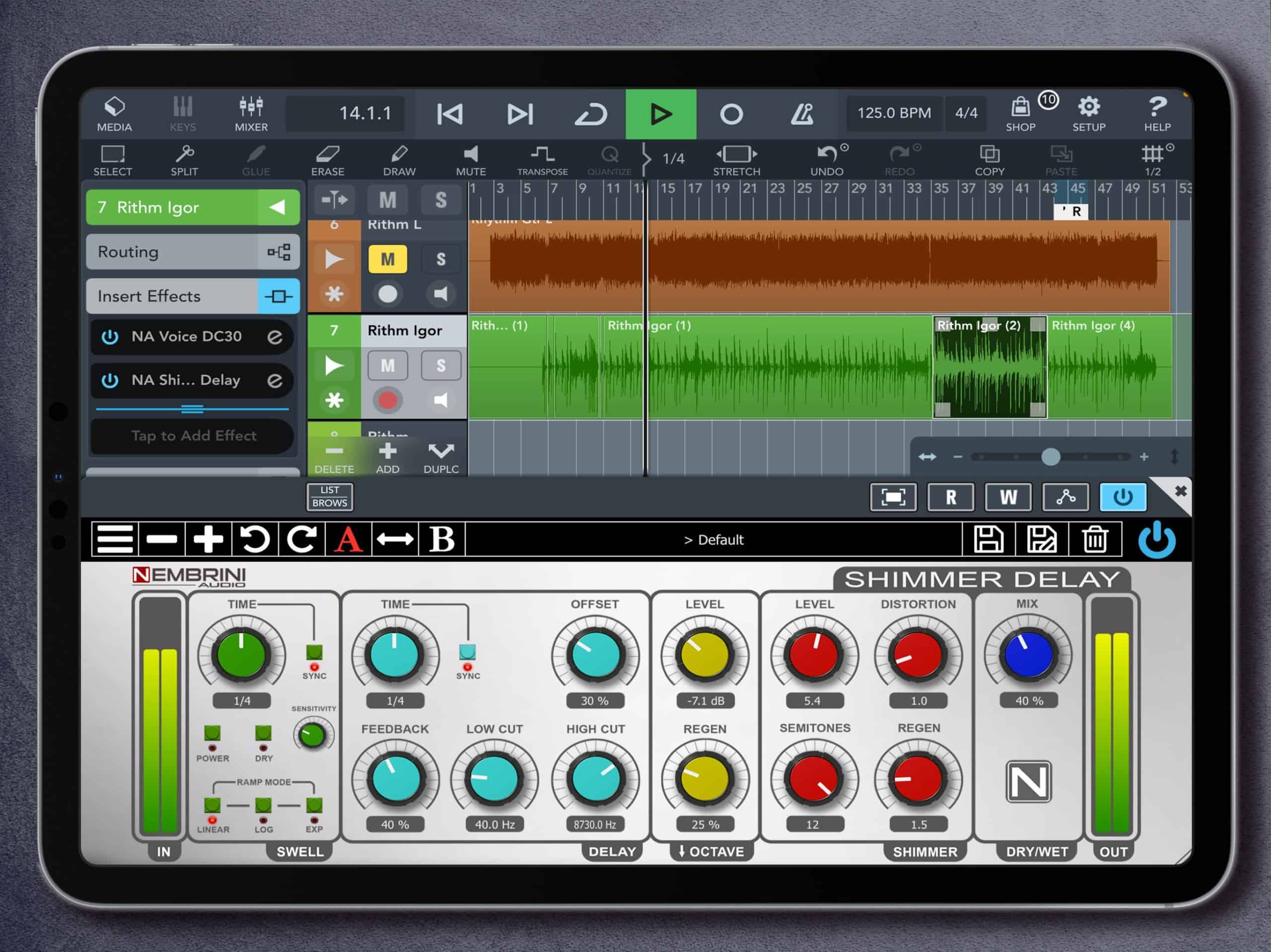 Nembrini Audio Launches Shimmer Delay Ambient Machine Ipad2 scaled