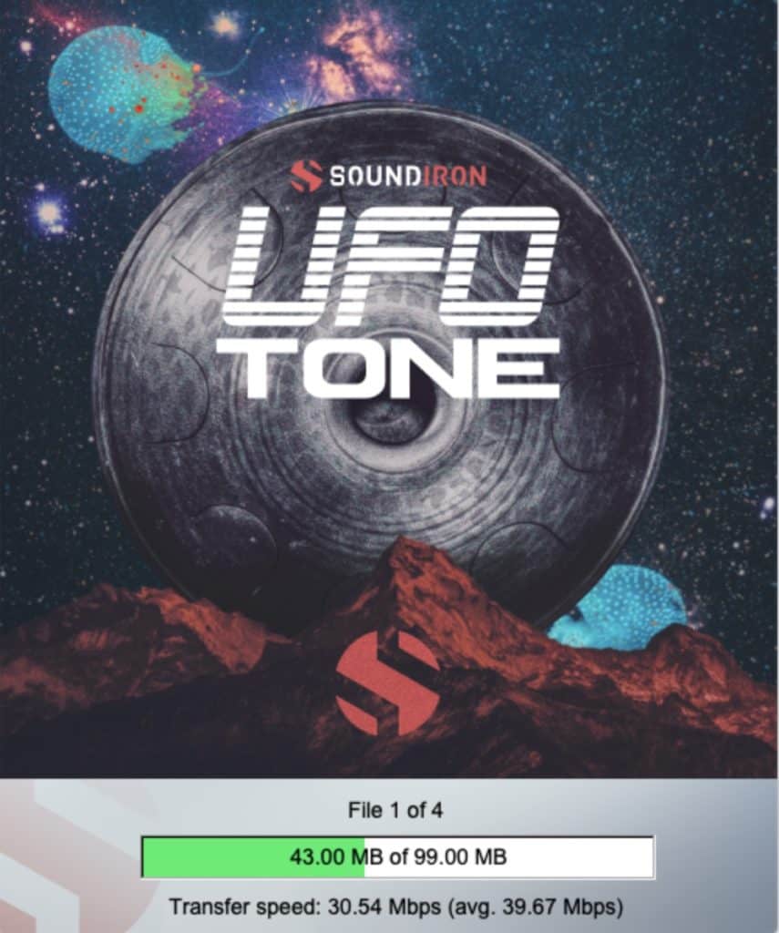 UFO Tone Hang Drum From Another Realm