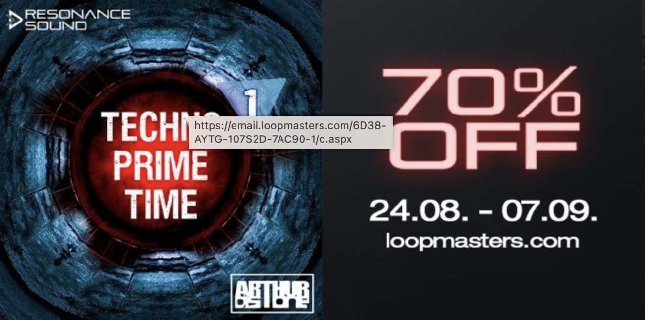 Resonance Sound 70 Off Arthur Distone – Techno Prime Time 1