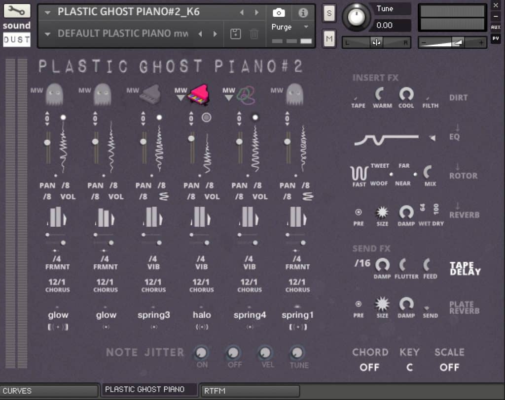 PLASTIC GHOST PIANO2 its update time