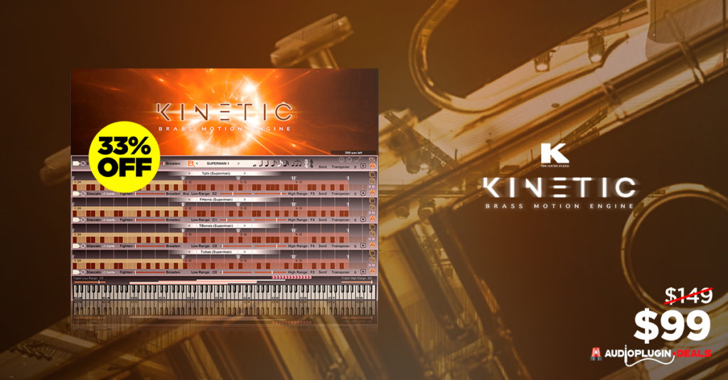 Review of Kinetic Brass Motion Engine by Kirk Hunter Studios: Create Sophisticated Patterns with No Musical Theory Training Necessary!