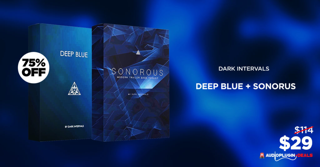 Dark Intervals Deep Blue and Sonorous Cinematic Sound Design Tools for Film and Trailer Composers 1200x627 1