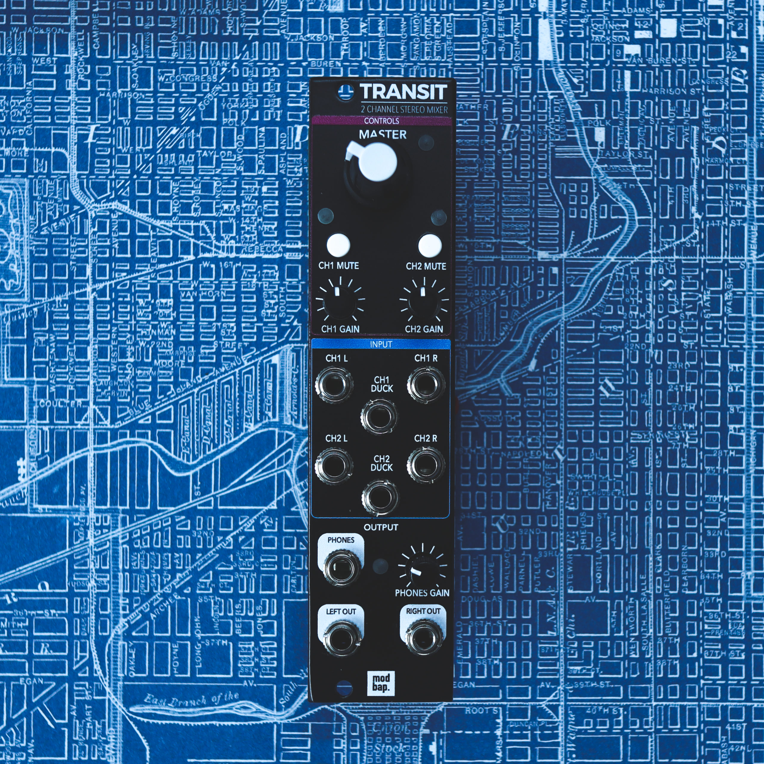 Transit The All Analog Stereo Signal Processor with Dual Mono Channel Lanes and Ducking Input scaled