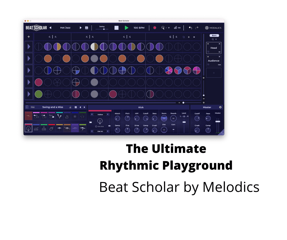 Beat Scholar by Melodics A New Way to Compose Rhythm The Ultimate Rhythmic Playground