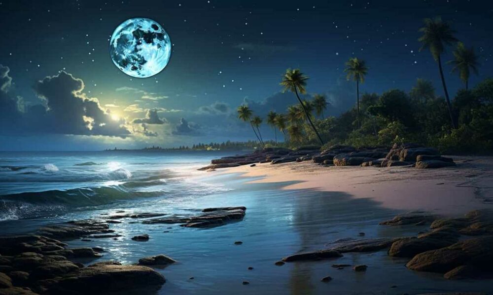 thorstenmeyer Create an image featuring a serene moonlit beach 4f2a6f50 cc3a 461b 8615 e6b8bdfbb0ef IP395058 4