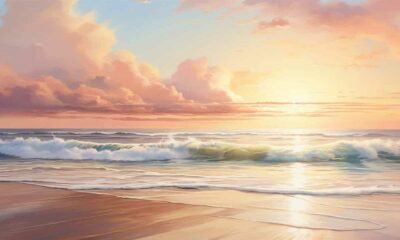 thorstenmeyer Create an image of a serene beach at sunrise with 72558931 3e75 40eb 8646 8be50b35dae1 IP394887 1