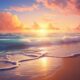 thorstenmeyer Create an image of a serene beach at sunset where 3bf30220 7f45 4c70 9070 eff8c1e10bcd IP394977 1