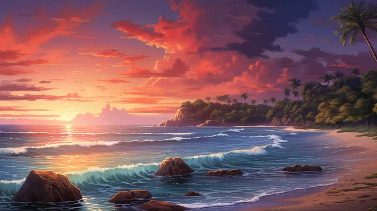 thorstenmeyer Create an image capturing a secluded beach at sun 3a18f645 7443 47b5 b0a0 9bf374340289 IP394939 1