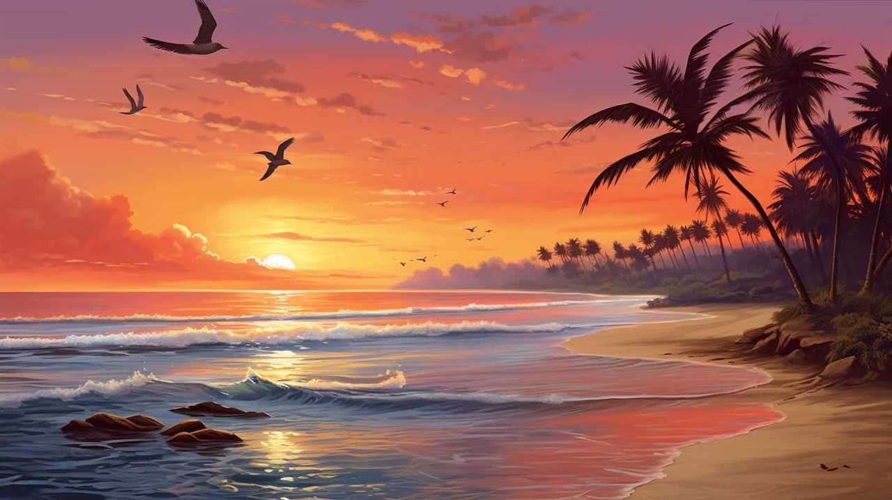 thorstenmeyer Create an image of a serene beach scene at sunset 9efcbed7 14de 487c 8b61 aabcc225cd28 IP394811